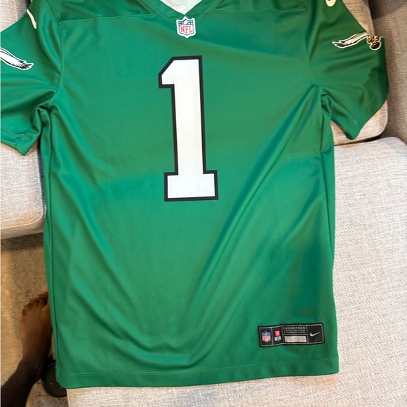 Men's Philadelphia Eagles Jalen Hurts Nike Kelly Green Jersey - Picture 2 of 8